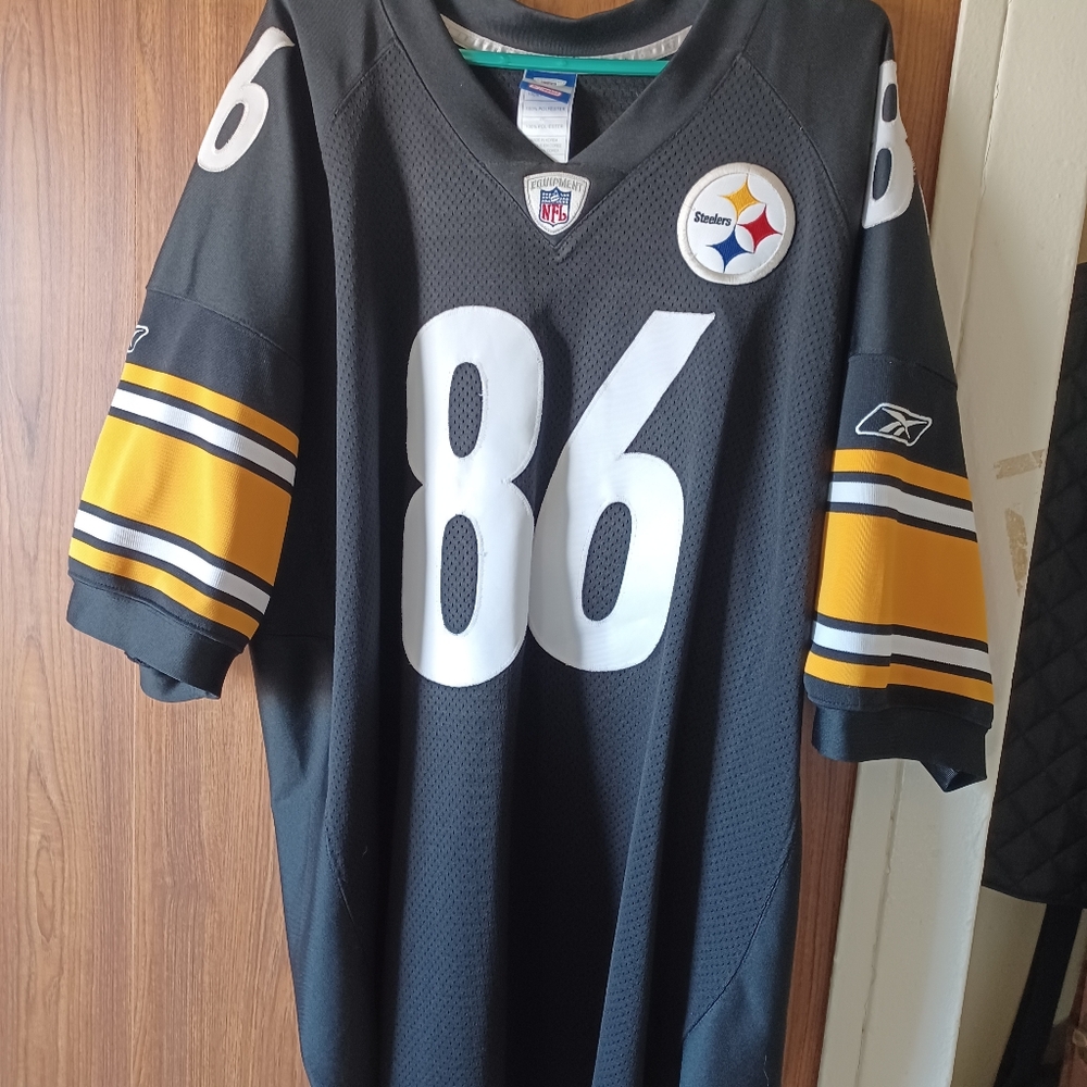 Authentic Pittsburgh Steelers Hines Ward black jersey, size 56 from Reebok